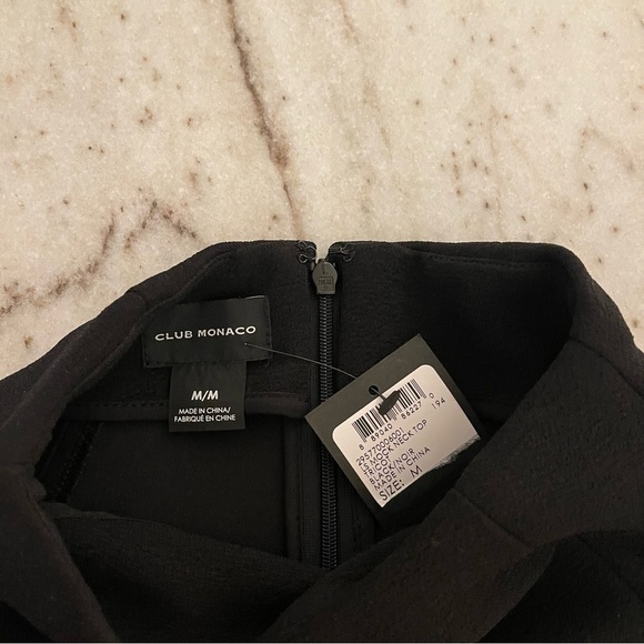 Club Monaco Mock Neck Top - Picture 6 of 7